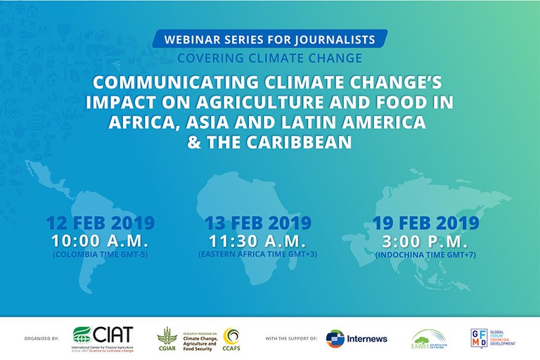 Webinar: Communicating the Impacts of Climate Change on Food and Agriculture