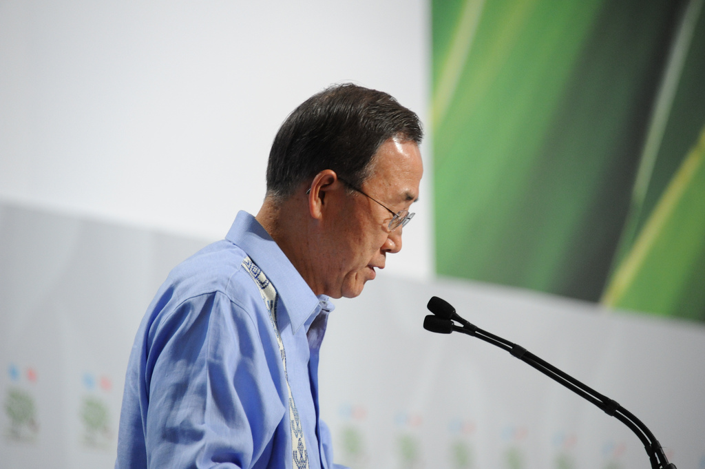 Ban Ki-moon: Trump must face climate change reality