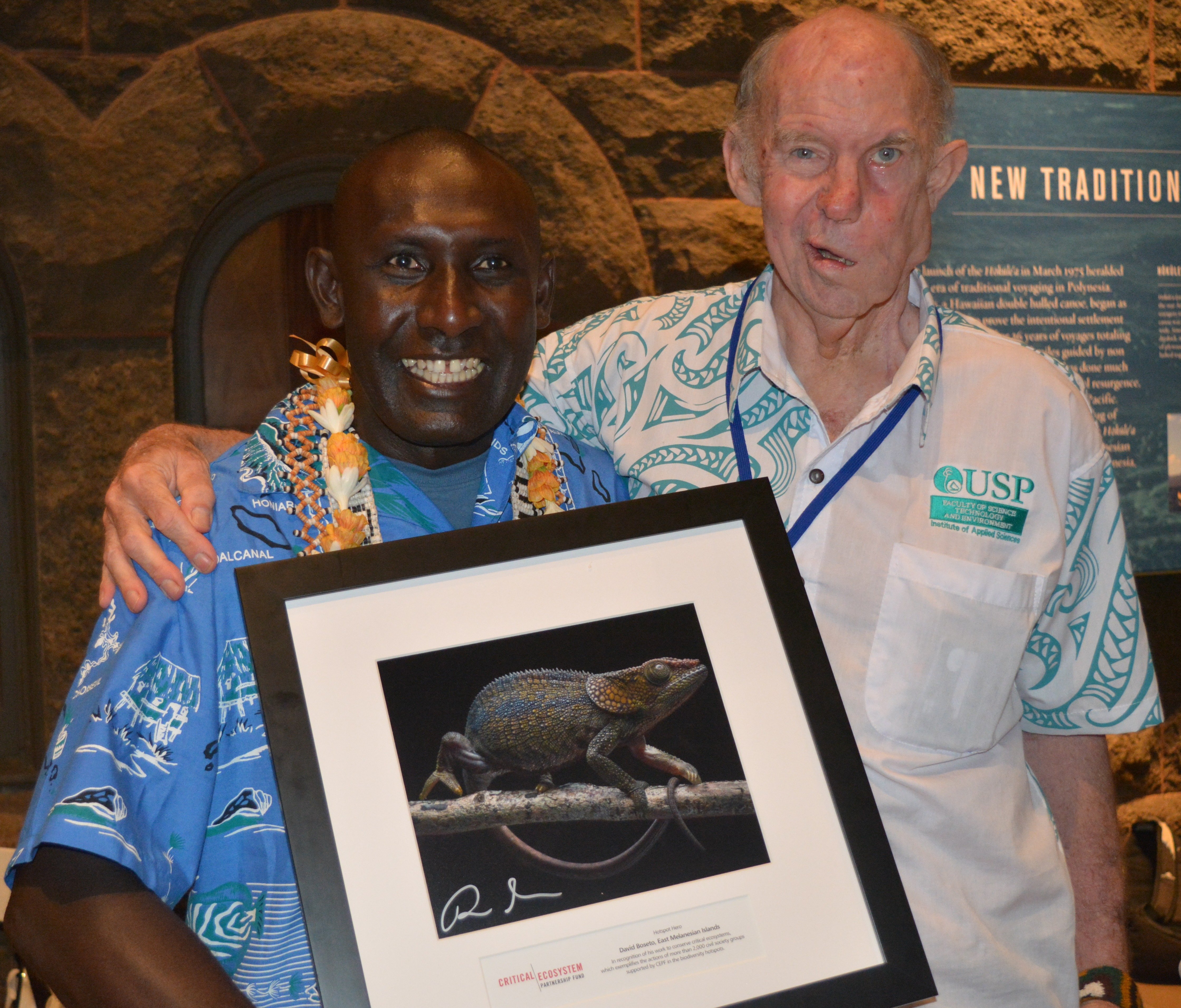 Historic award for Solomon Islands conservationist