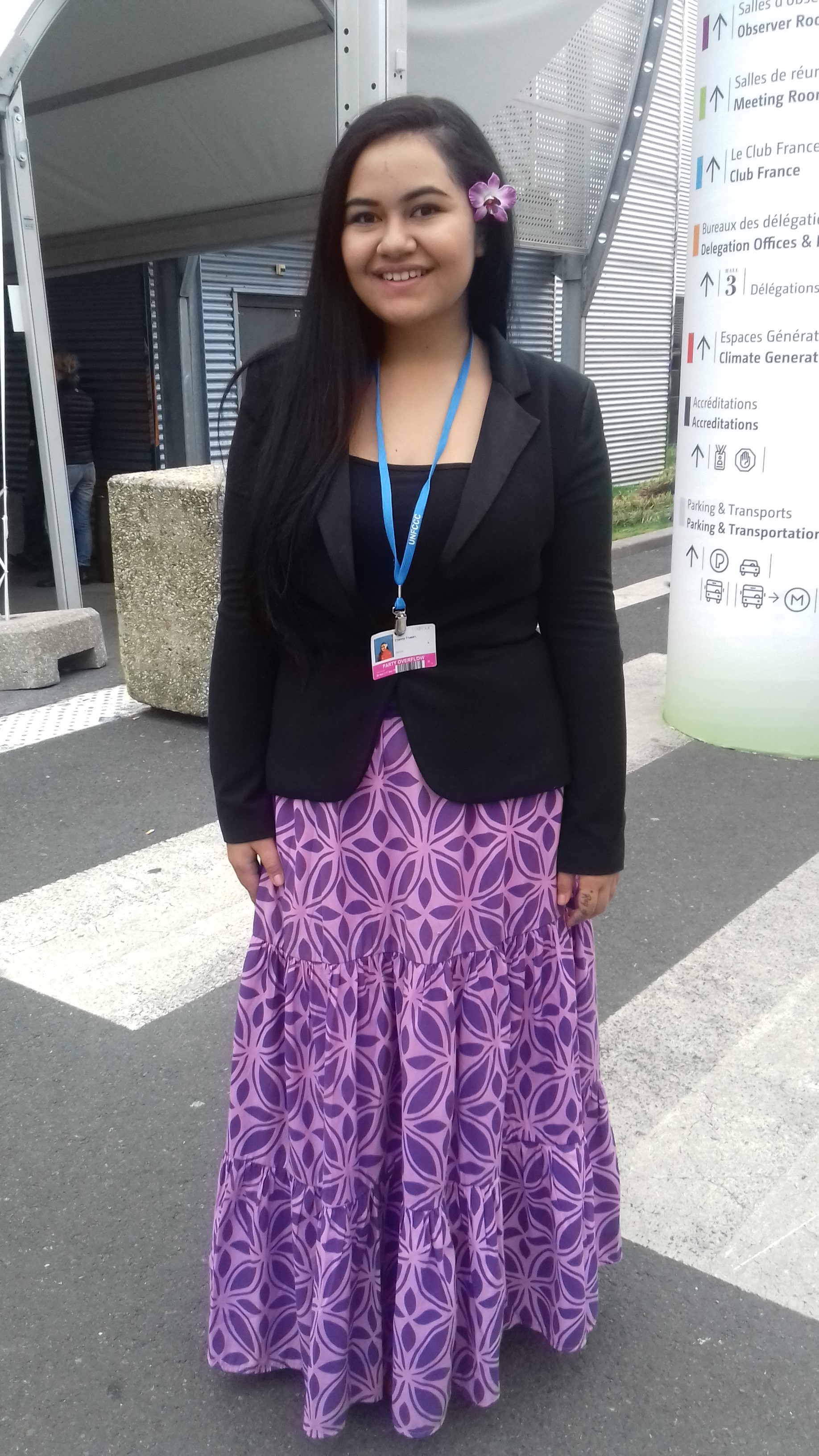 Samoan activist hopeful for a legally binding agreement in Paris