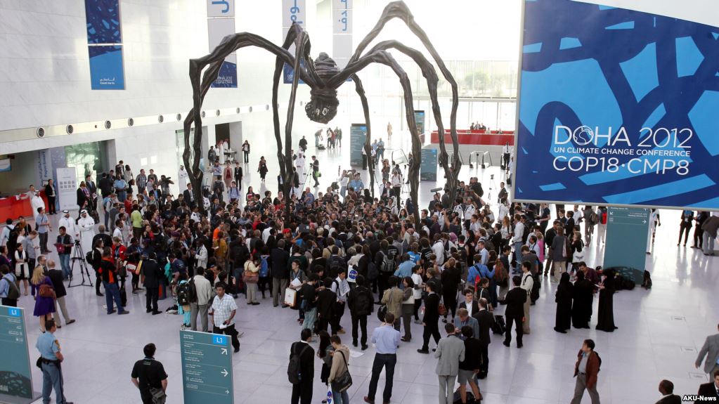 Arab Youth Ejected and De-Badged from COP18
