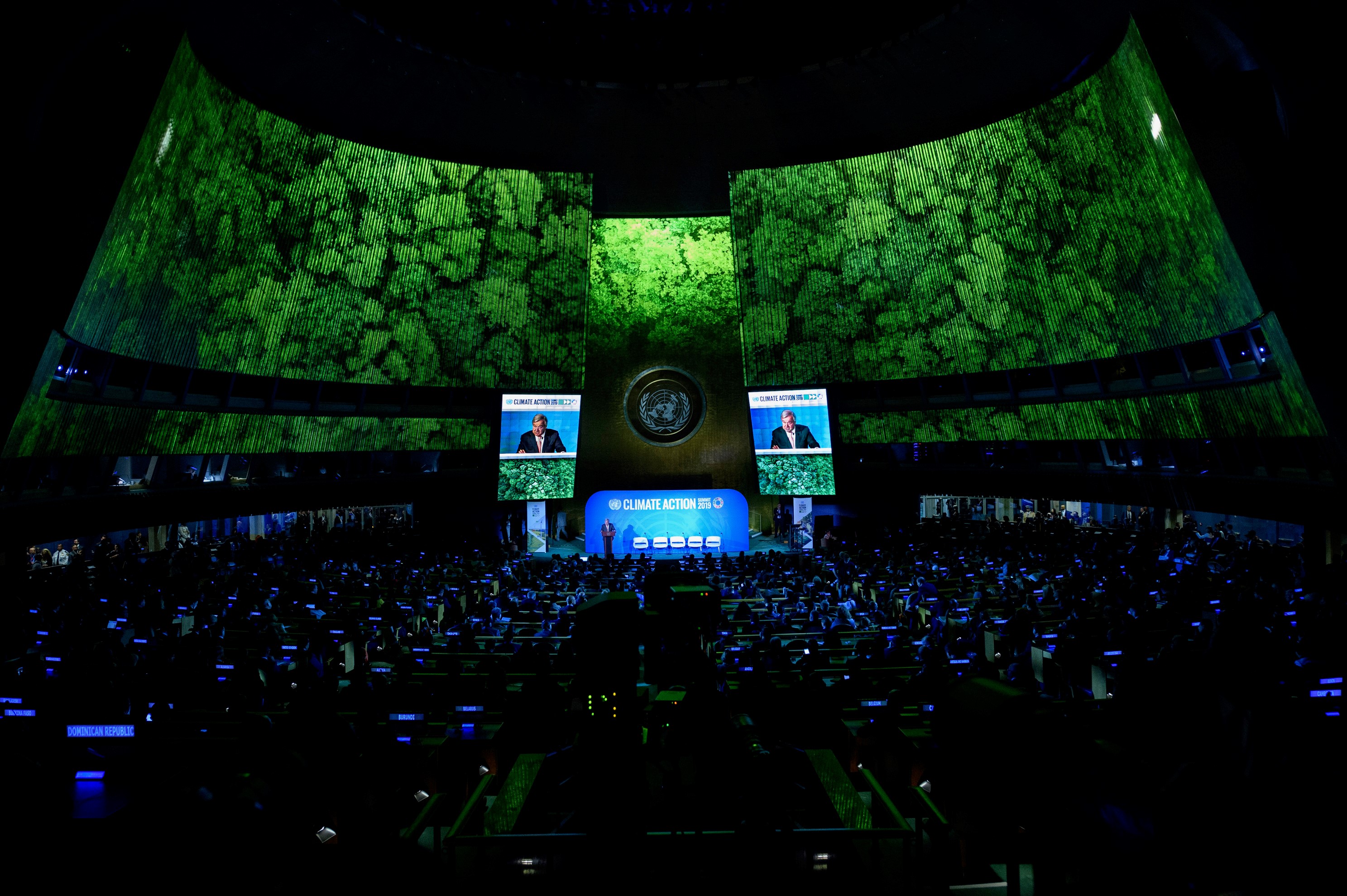 Opening of UN climate summit