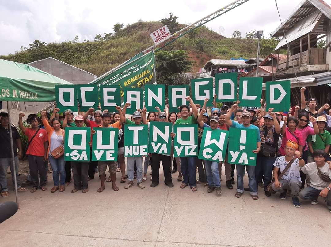 Ocean Gold protests