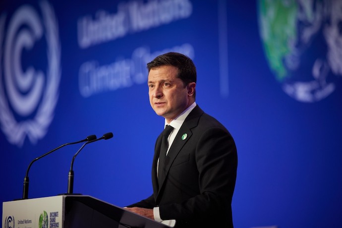 President Volodymyr Zelensky. Photo credits to Office of the President