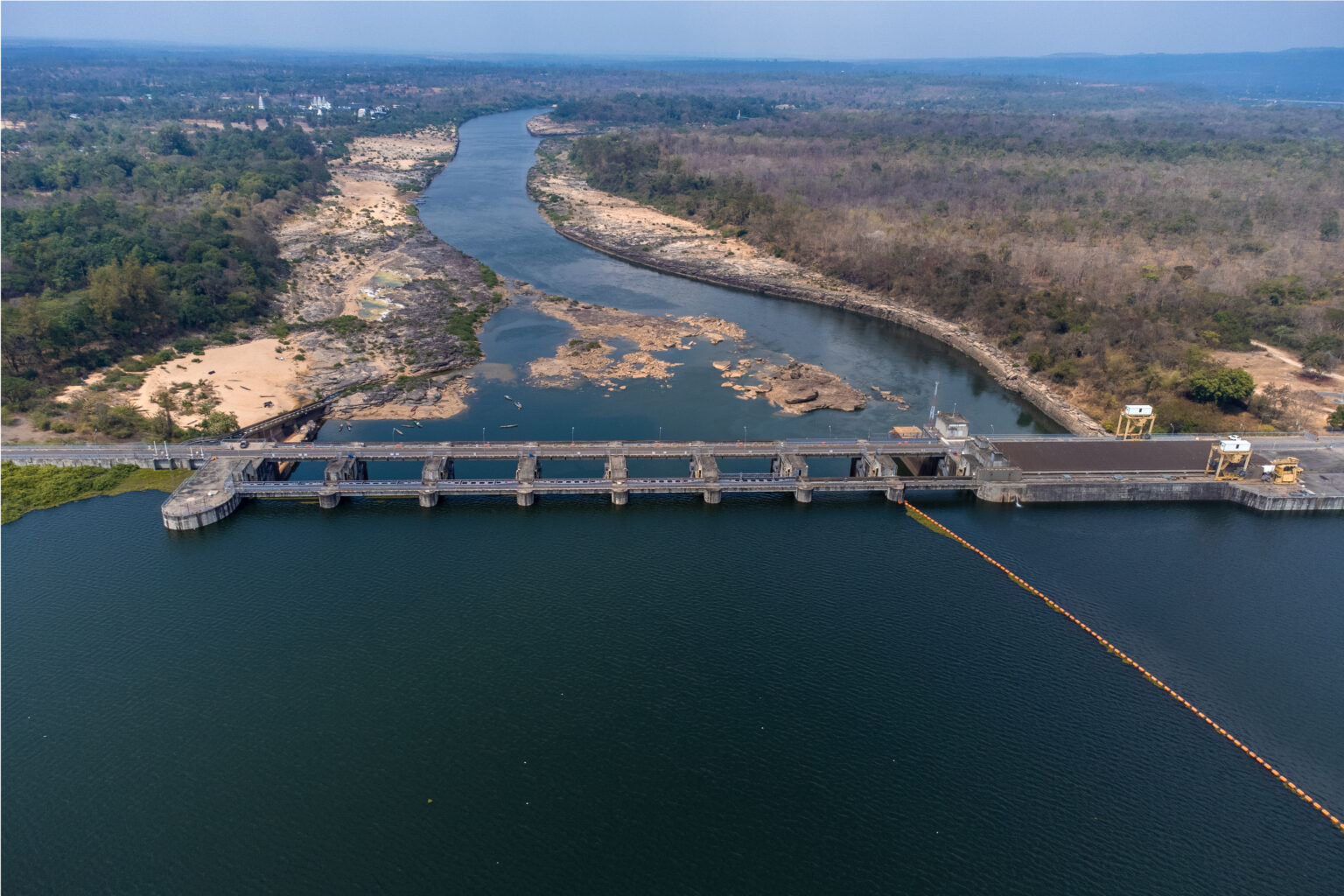 Pak Mun Dam on the Mun River in Thailand