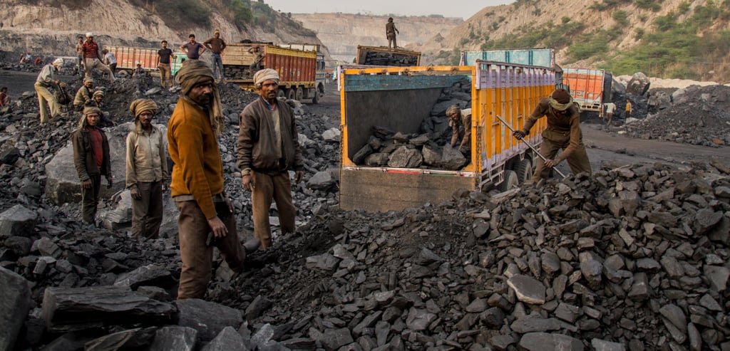 Coal Mining and miners in Singrauli