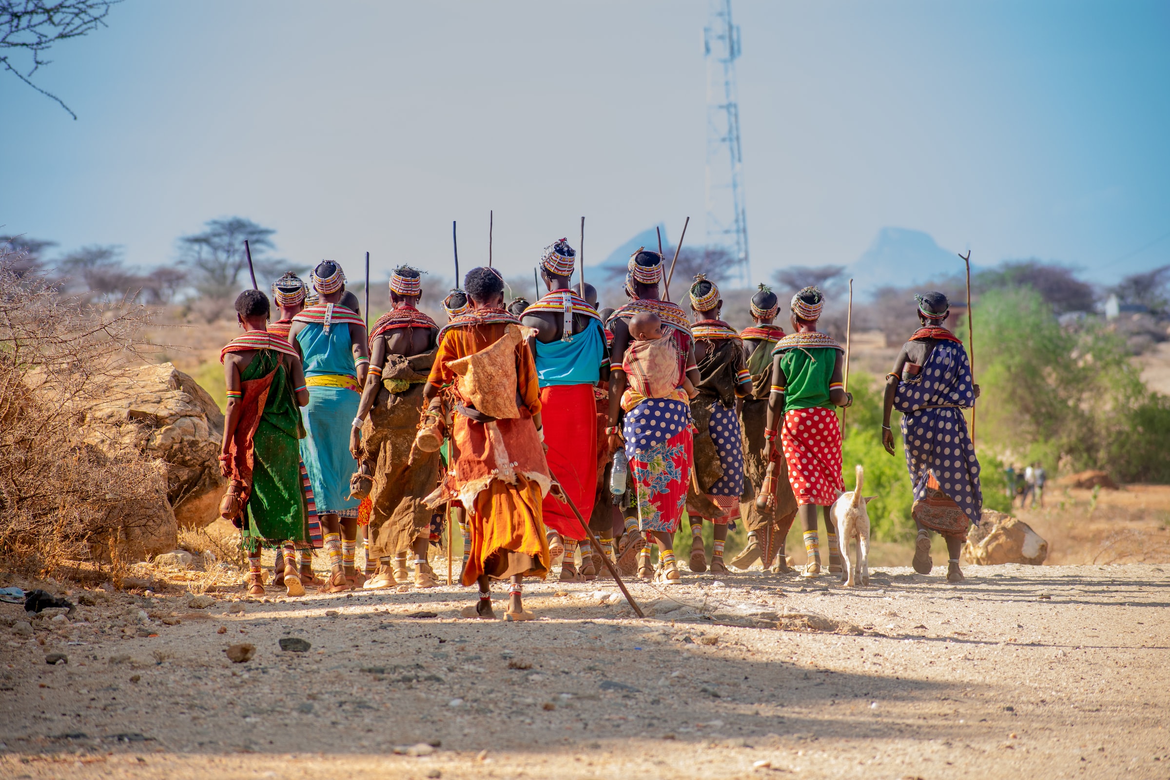 samburu women in Kenya