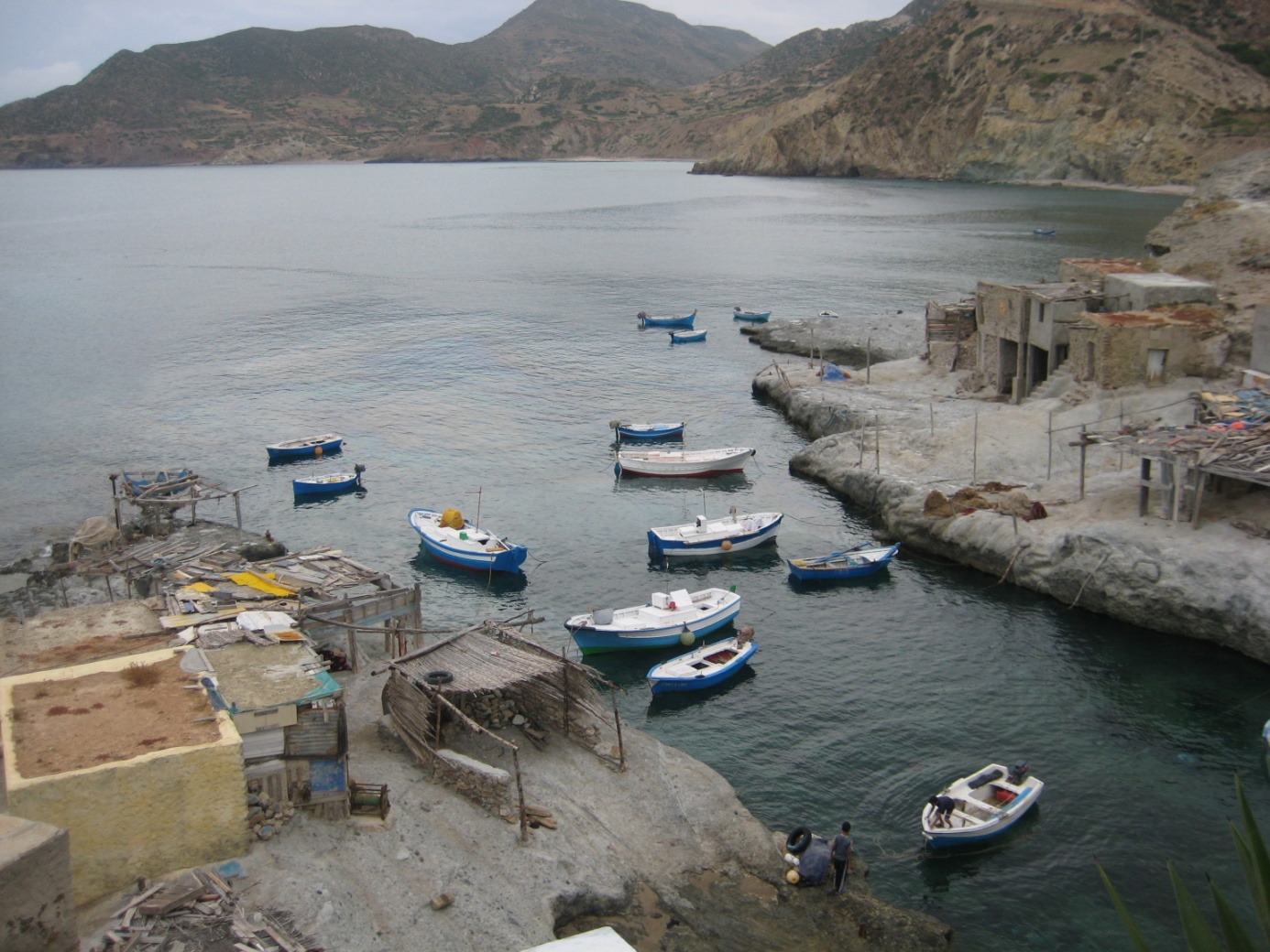 File:A small fishing boat approaching its home port - geograph.org