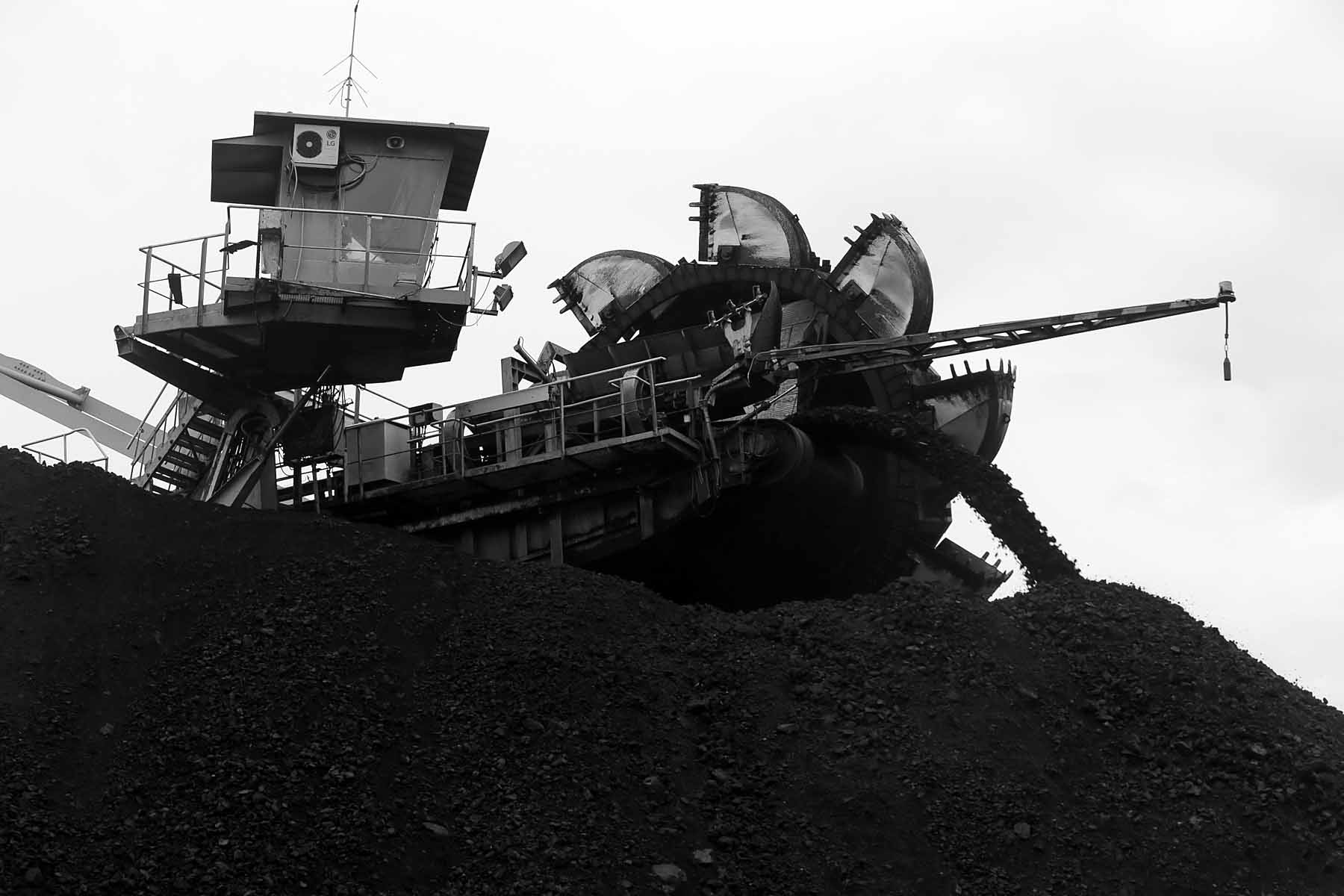 Asam coal mine