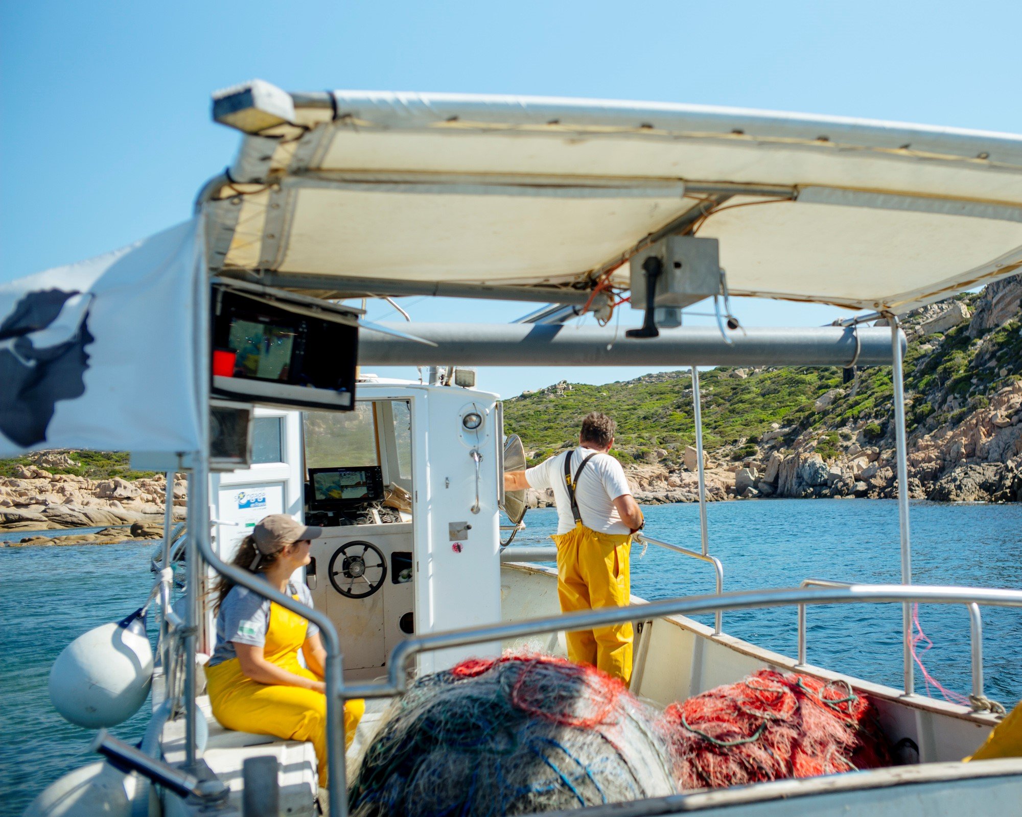 Fishermen's boat in Corsica 