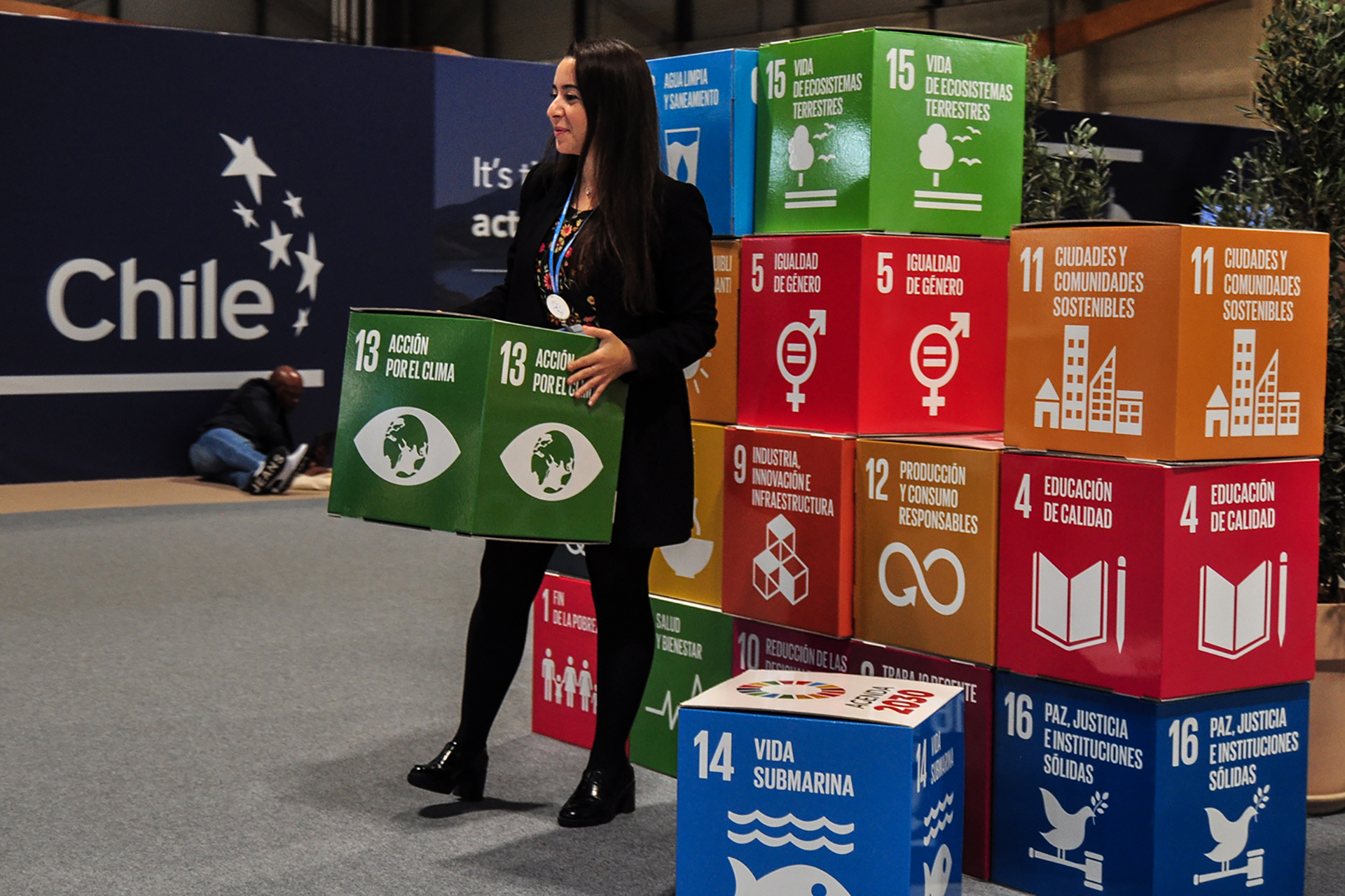 En Madrid no se dejaron de lado las discusiones sobre los Objetivos de Desarrollo Sostenibles planteados por la ONU (Foto: Julio Batista).