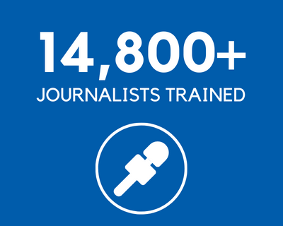 Journalists trained