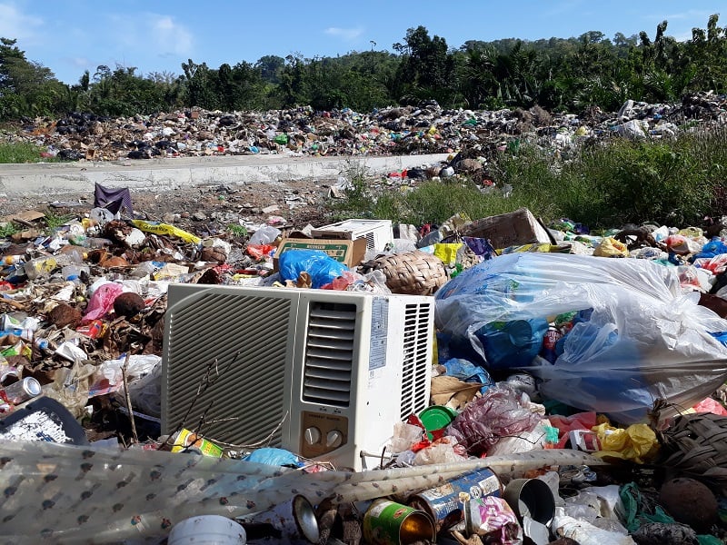 No rubbish segregation at Gizo dumpsite