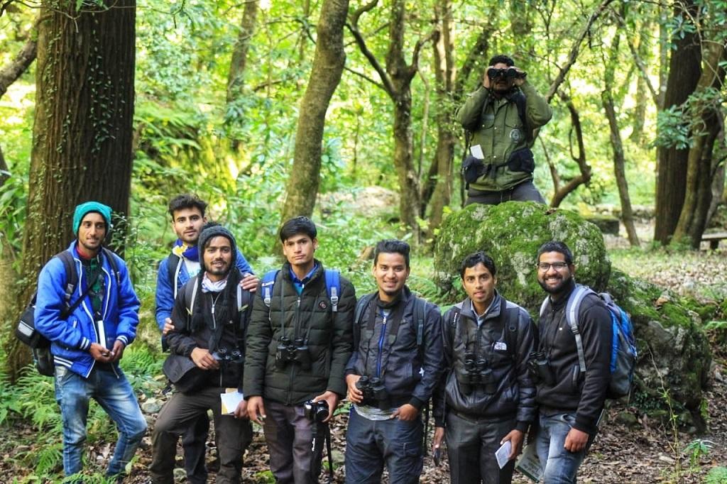 Local youth who work as nature guides