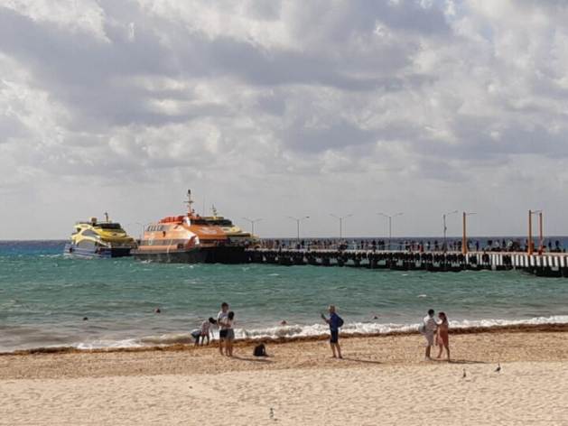Small ferries transport passengers to spend the day in Cozumel island, the biggest in Mexico’s Caribbean, off the touristic Mayan Riviera, in the state of Quintana Roo, in the southeastern Yucatan Peninsula. Credit: Emilio Godoy/ IPS