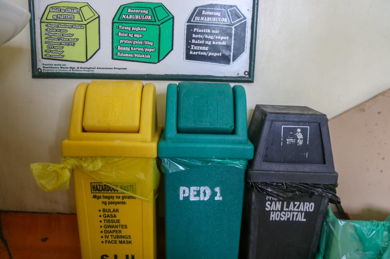Medical waste bins