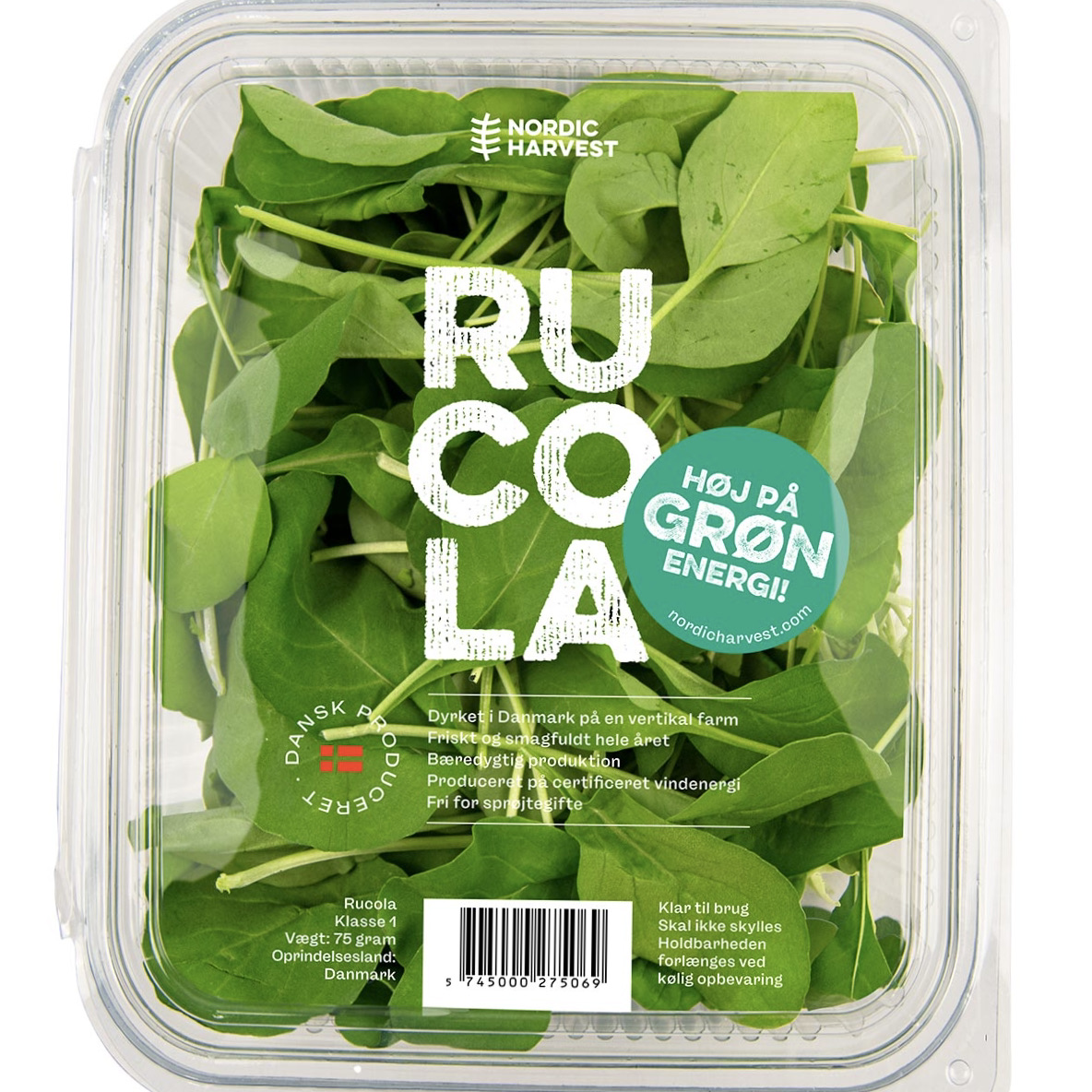 packaged rucola