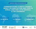 Webinar: Communicating the Impacts of Climate Change on Food and Agriculture
