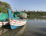 A pair of motorised fishing boats moored, somewhere in South Karnataka. Photo: Supriya Vohra