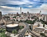 aerial view of Johannesburg
