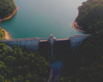 banner image of a dam