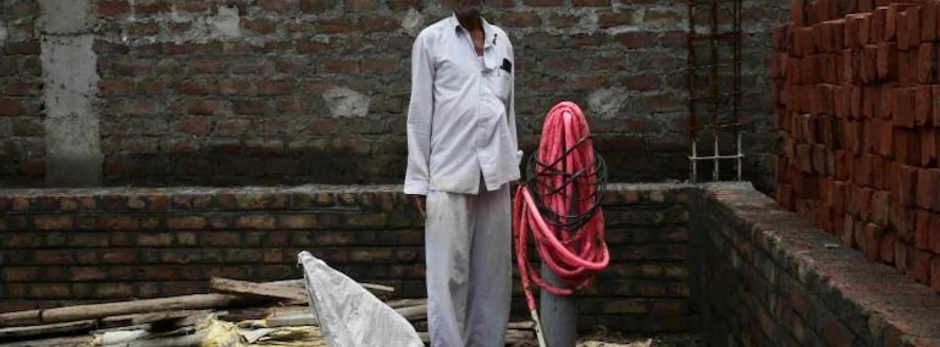 man standing in maharashtra