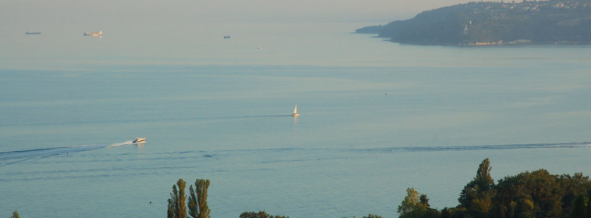 Varna Bay, viewed from the township