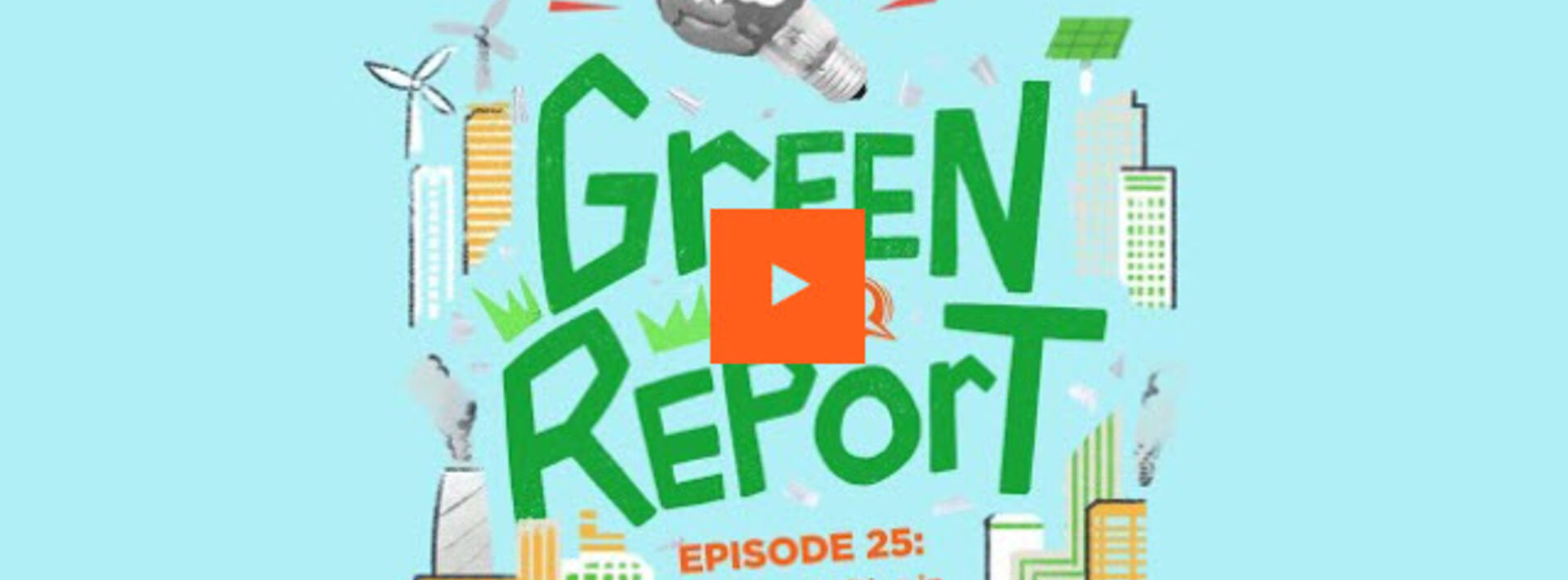the green report logo