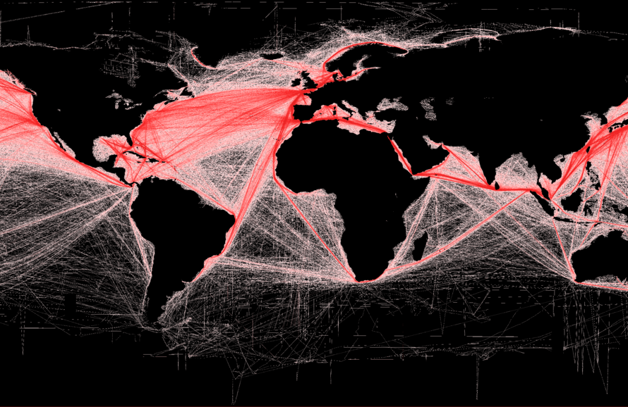 global shipping routes