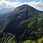View from the top of Little Adam's Peak in Ella, Sri Lanka.