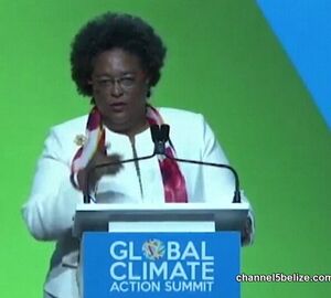 Barbados leader calls for support for the Caribbean at global climate summit