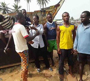 GHANA: Fish poisoning in Ghana, survival of the lawless