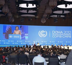 Doha climate talks limp forward in second week