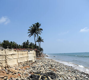 Erosion along the Kakinada coast
