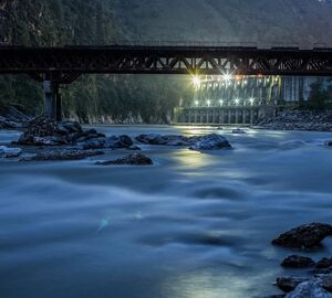 Hydropower plant in Nepal