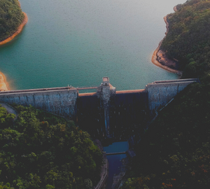 banner image of a dam
