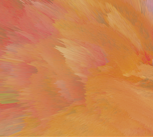 abstract orange and pink brushstrokes