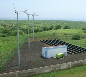 a wind solar hybrid turbine project 