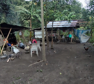 A Dumagat village in the forest