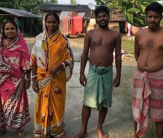 Villagers of Masjidbati in the Sundarbans / Credit: Dola Mitra.