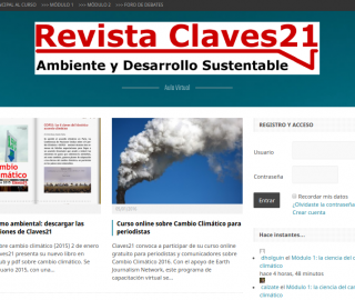 Claves 21 brings environmental journalism training to Latin America 