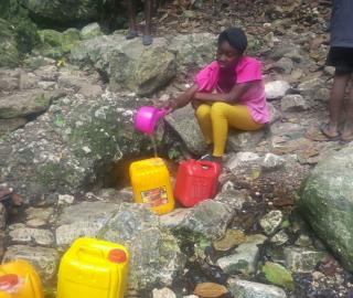 Seeking access to drinking water, the Haitian challenge