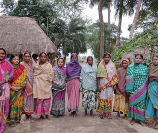 A woman's group in Odisha
