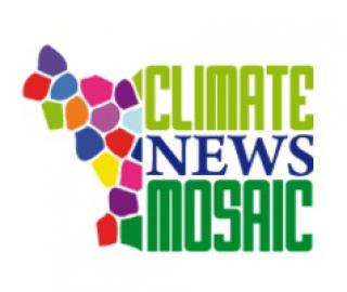 Climate news mosaic