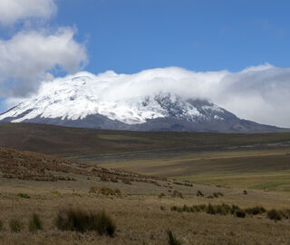 The páramo of the Cotopaxi volcano was affected by the large number of neighboring farms